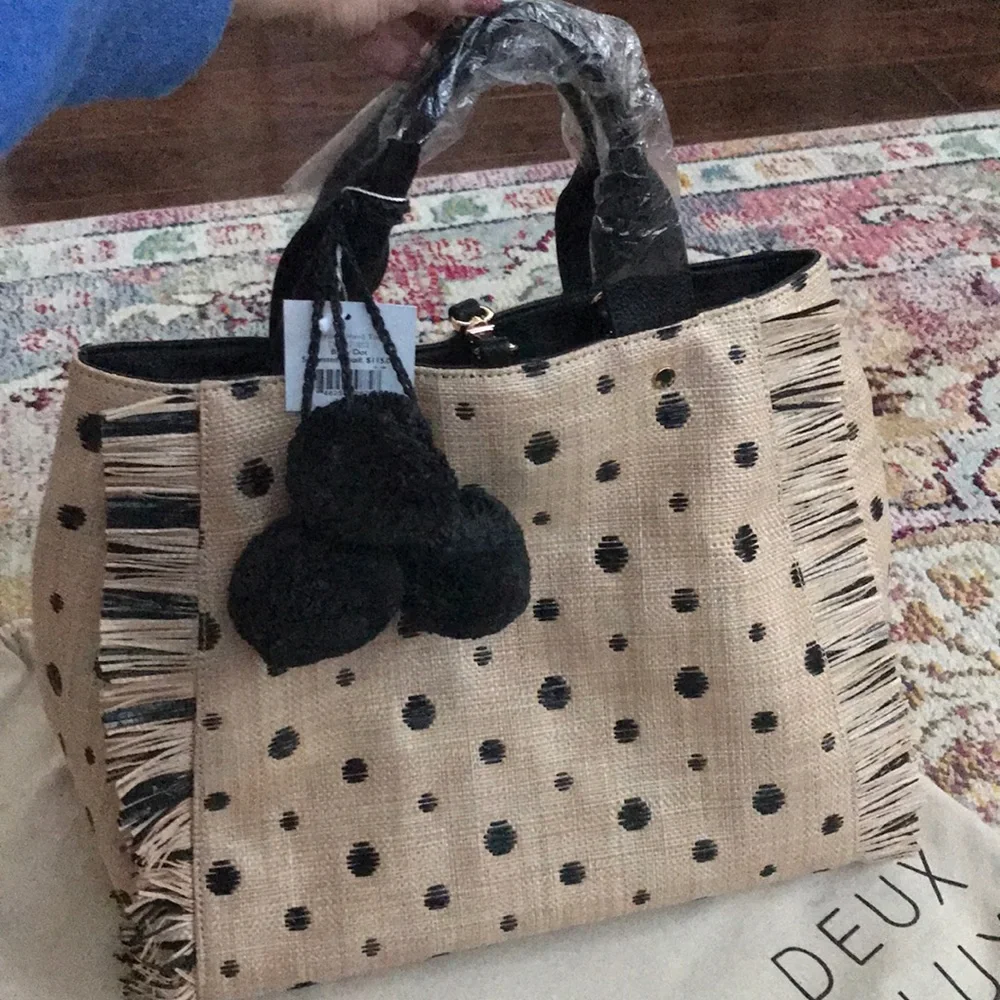Straw tote - Picture 8 of 8